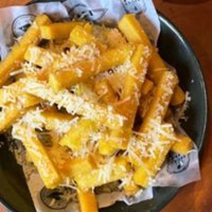 Polenta com parmesão
